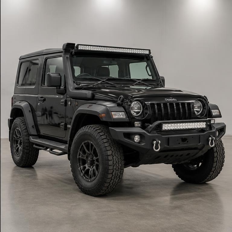 Mahindra Thar transformation concept — after